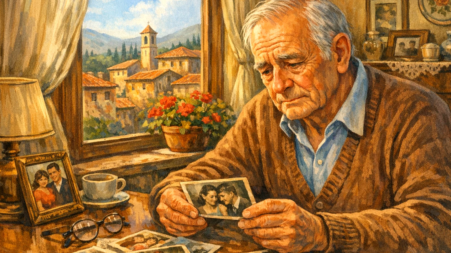 Nonno che prova sensi di colpa per non essere stato abbastanza presente durante l'infanzia dei nipoti adolescenti e teme di aver perso momenti importanti della loro crescita"